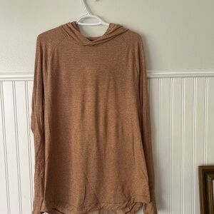 Lululemon Athletica Tan Athletic Hoodie